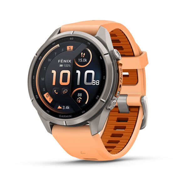 Garmin fēnix 9 Pro inReach 43 мм у титановому корпусі, артикул 010-04335-00